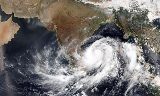 Tropical Cyclone Fani gathers force in the Bay of Bengal. It is set to hit the east coast of India on Friday.